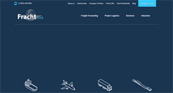 Desktop Screenshot of frachtusa.com